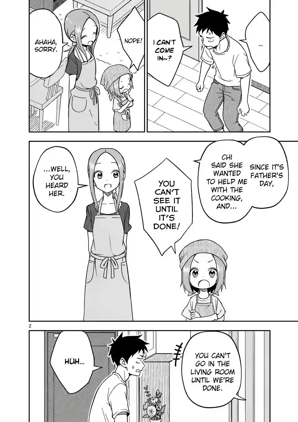 Karakai Jouzu no (Moto) Takagi-san Chapter 191 2